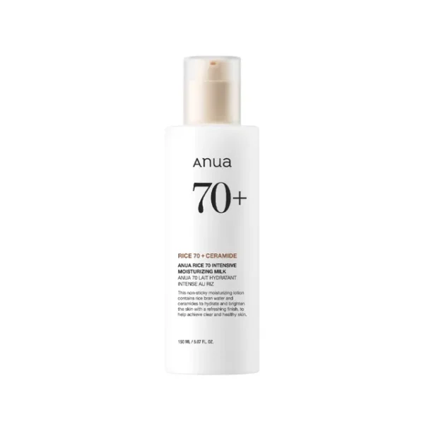 CREME ANUA 70 RIZ Anua – Rice 70 Intensive Moisturizing Milk 100ml