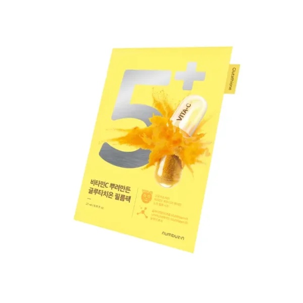 NUMBIZIN MASQUA numbuzin – No.5 Vitamin Spotlight Sheet Mask 27 ml - 1pc